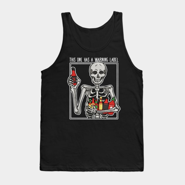 Death by Hot Sauce Tank Top by Downtown Rose